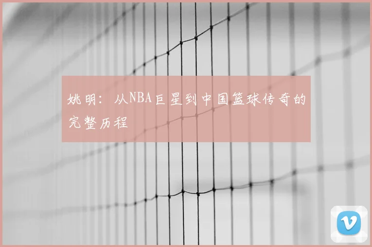 姚明：从NBA巨星到中国篮球传奇的完整历程